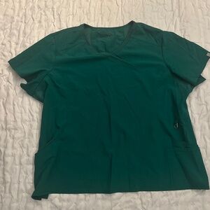 Infinity by Cherokee 🌲Hunter Green scrub top